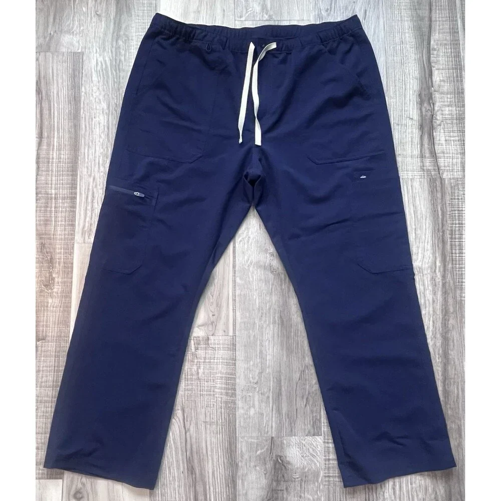 FIGS Scrub Pants Men’s XXL/S Navy Blue TM3001S Technical Collection Stretch